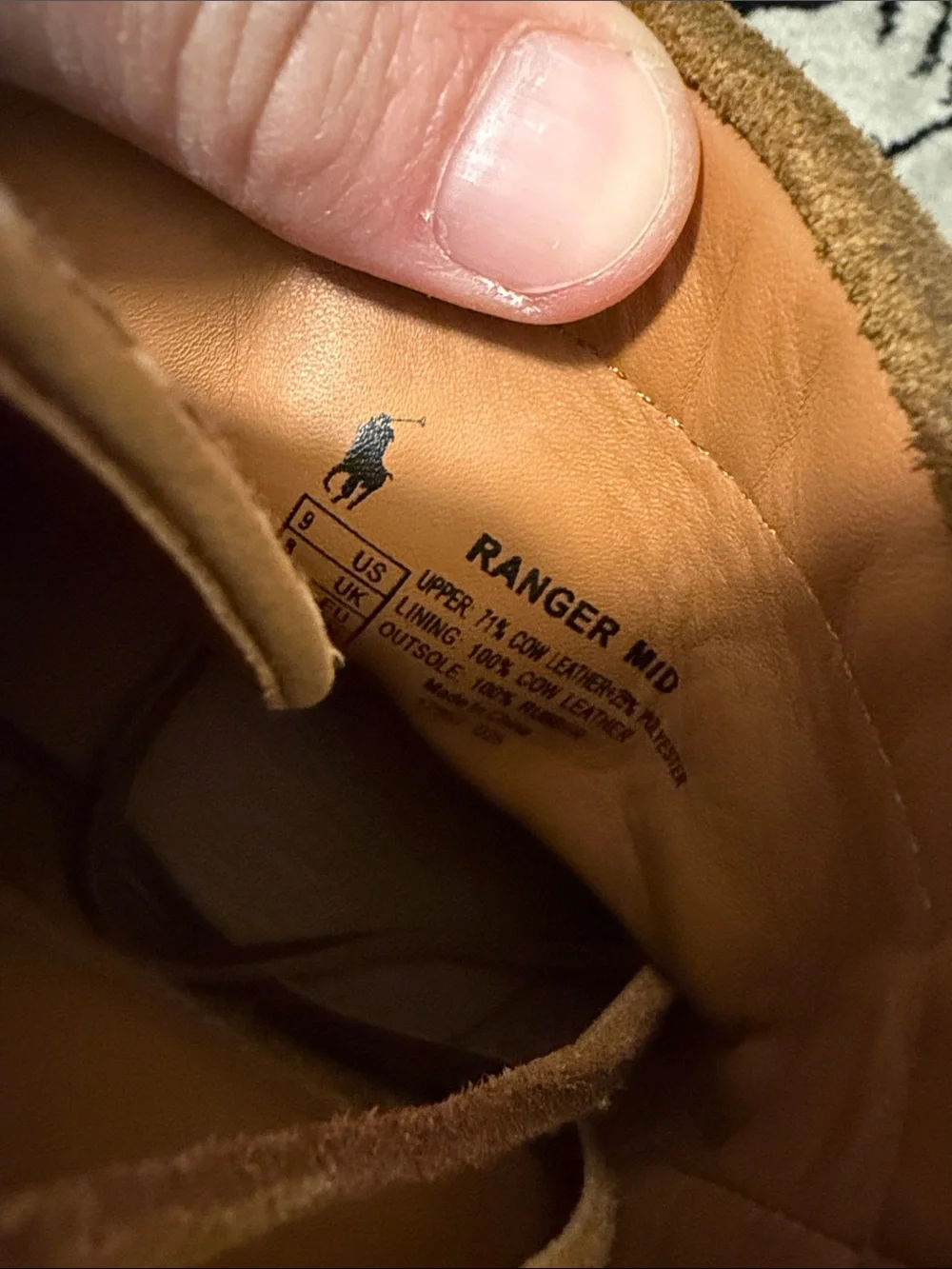 Polo Ralph Lauren men boots